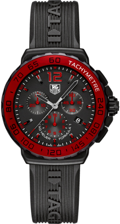 Tag Heuer Formula 1 Battery Operated Quartz Black Watch CAU1117-FT6024 