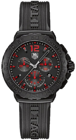 Tag Heuer Formula 1 Battery Operated Quartz Black Mens Watch CAU111A.FT6024 