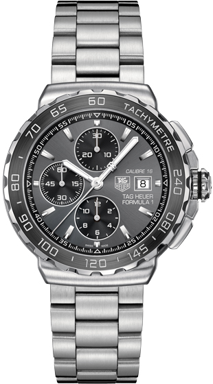 Tag Heuer Formula 1 Self winding Automatic Grey Watch CAU2010-BA0874 