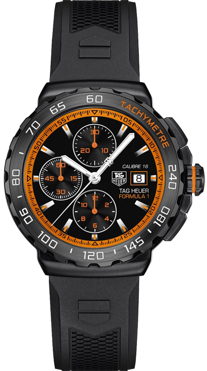 Tag Heuer Formula 1 Self winding Automatic Black Mens Watch CAU2012.FT6038 