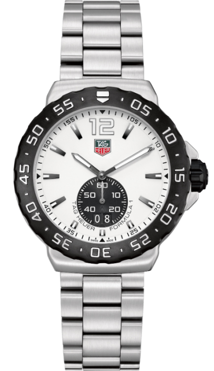 Tag Heuer Formula 1 Battery Operated Quartz White Mens Watch WAU1111-BA0858 