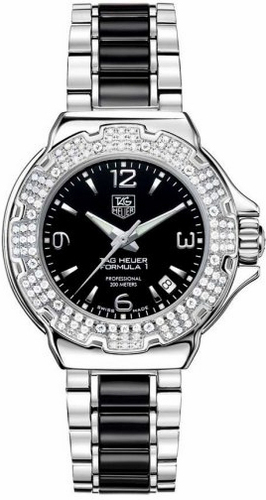 Tag Heuer Formula 1 Battery Operated Quartz Black Watch WAC1214-BA0859 