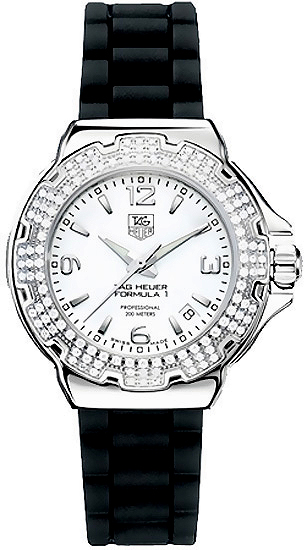 Tag Heuer Formula 1 Battery Operated Quartz White Watch WAC1215-BT0711 