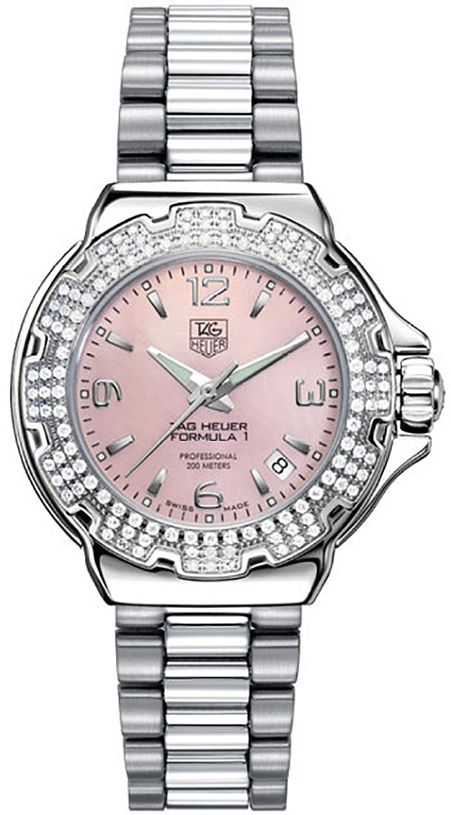 Tag Heuer Formula 1 Battery Operated Quartz Pink Watch WAC1216-BA0852 
