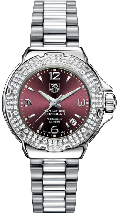 Tag Heuer Formula 1 Battery Operated Quartz Red Watch WAC1219.BA0852 