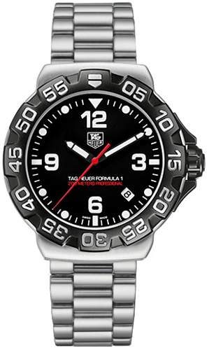 Tag Heuer Formula 1 Battery Operated Quartz Black Mens Watch WAH1110-BA0858 