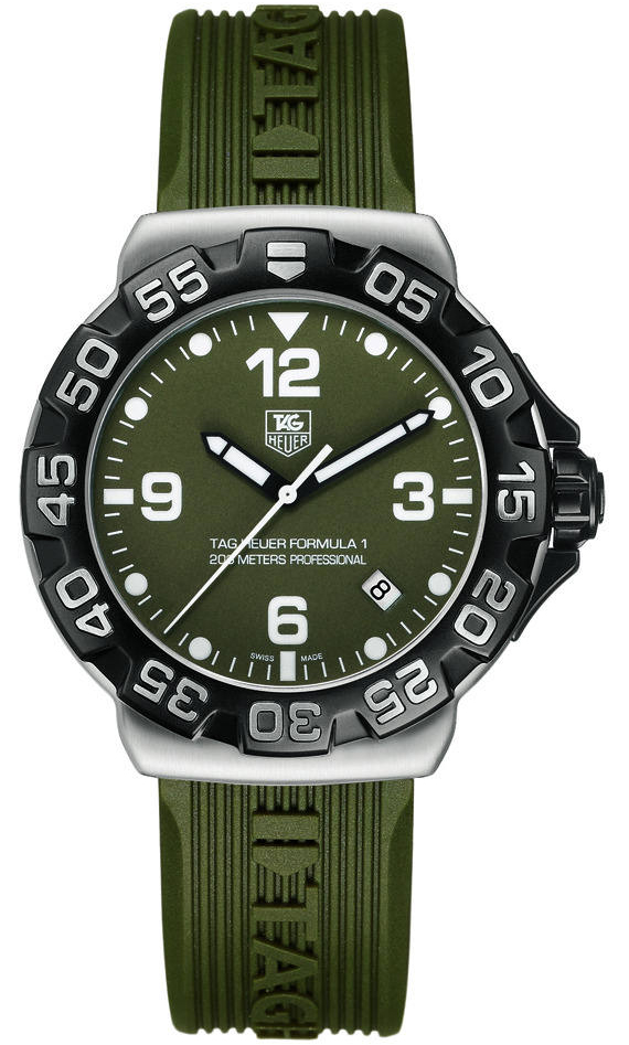 Tag Heuer Formula 1 Battery Operated Quartz Green Watch WAH1113-FT6025 