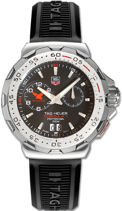 Tag Heuer Formula 1 Battery Operated Quartz Black Watch WAH111C-FT6024 