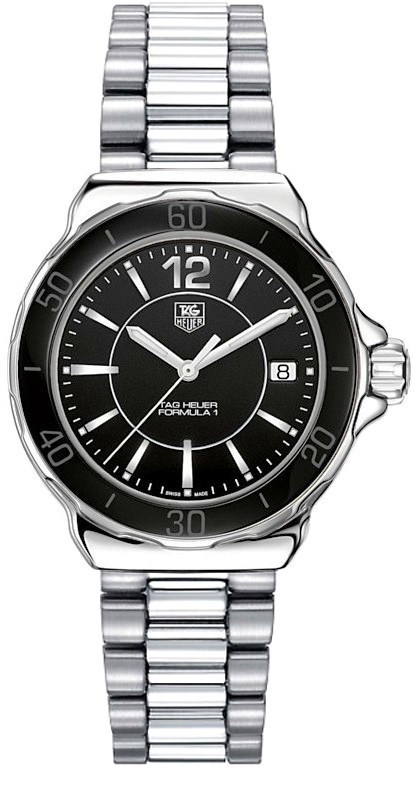 Tag Heuer Formula 1 Black Dial Steel Women's Watch WAH1210.BA0852 
