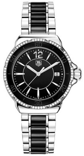 Tag Heuer Formula 1 Black Dial Diamond Women's Watch WAH1212.BA0859 