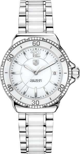Tag Heuer Formula 1 White Dial Women's Watch WAH1213.BA0861 