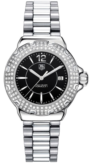 Tag Heuer Formula 1 
Battery Operated Quartz Black Watch WAH1217.BA0852 