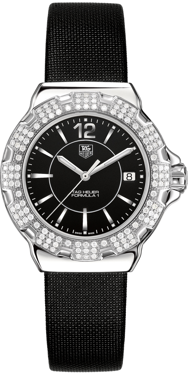 Tag Heuer Formula 1 
Battery Operated Quartz Black Watch WAH1217.FC6218 