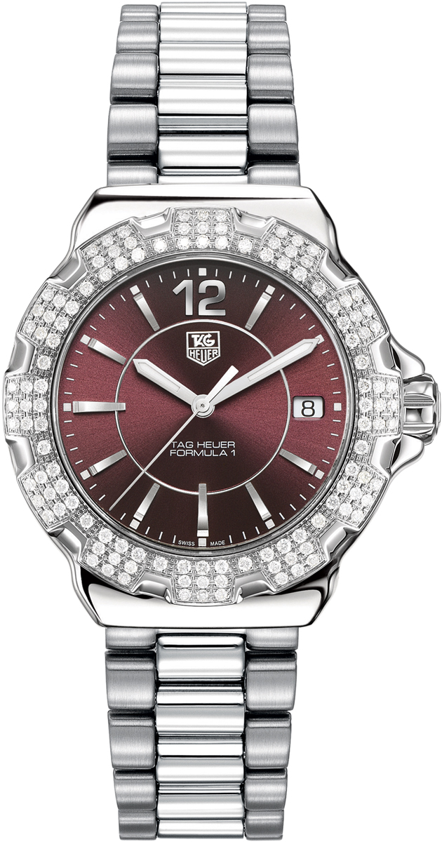 Tag Heuer Formula 1 Battery Operated Quartz Red Watch WAH121B-BA0852 