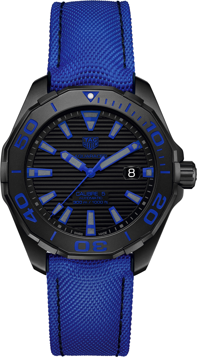Tag Heuer Aquaracer Self winding Automatic Black Mens Watch WAY208B.FC6382 