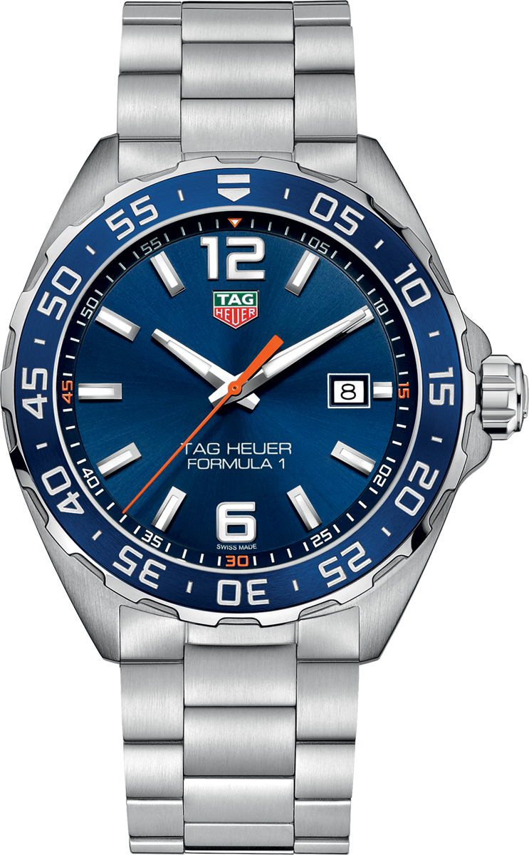 Tag Heuer Formula 1 Battery Operated Quartz Blue Mens Watch WAZ1010-BA0842 