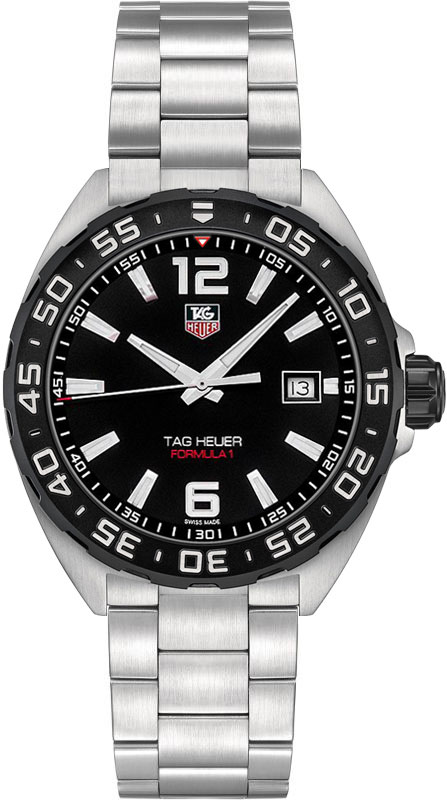 Tag Heuer Formula 1 Black Dial Men's Watch WAZ1110.BA0875 