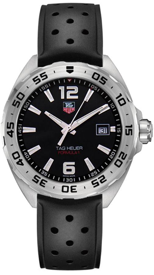 Tag Heuer Formula 1 Battery Operated Quartz Black Mens Watch WAZ1112-FT8023 