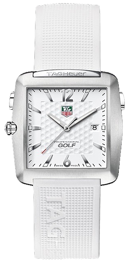 Tag Heuer Golf / Sport Battery Operated Quartz White Ladies Watch WAE1112.FT6008 