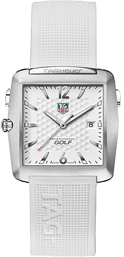 Tag Heuer Golf / Sport Battery Operated Quartz White Lladies Watch WAE1117.FT6008 