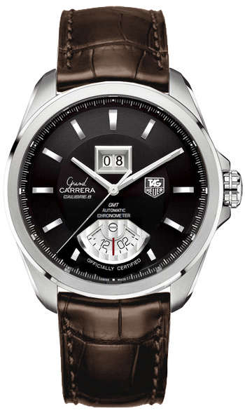 Tag Heuer Grand Carrera Self winding Automatic Chronometer Black Mens Watch WAV5111-FC6231 