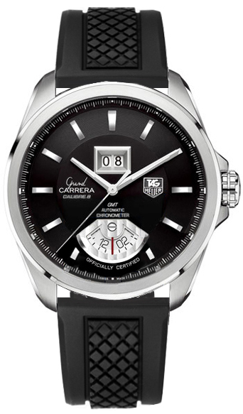 Tag Heuer Grand Carrera Self winding Automatic Chronometer Black Mens Watch WAV5111-FT6021 