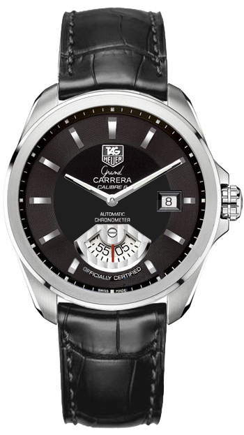Tag Heuer Grand Carrera Self winding Automatic Chronometer Black Mens Watch WAV511A.FC6224 