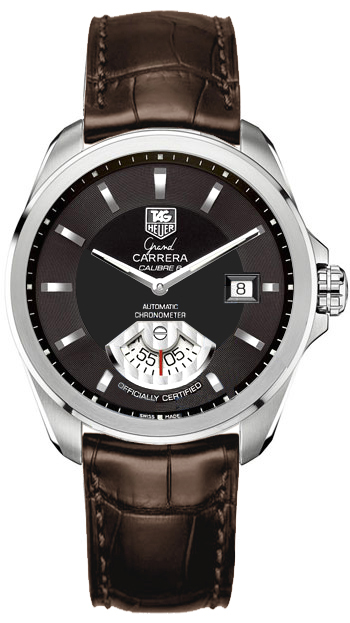 Tag Heuer Grand Carrera Self winding Automatic Chronometer Black Mens Watch WAV511A-FC6230 