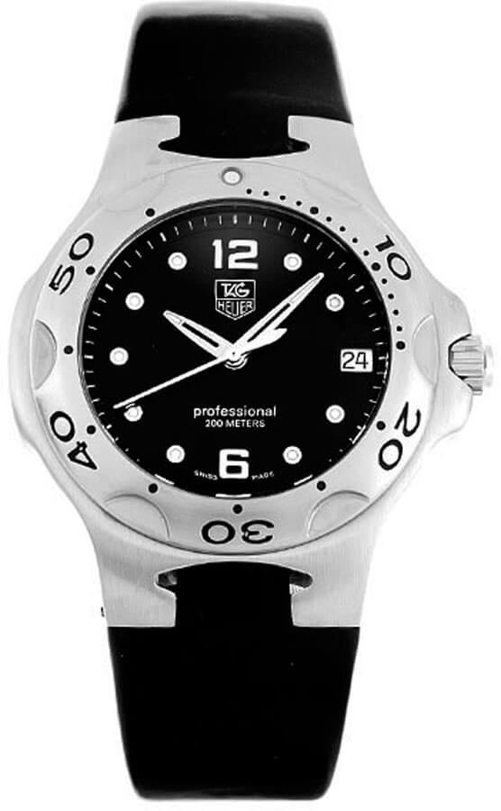 Tag Heuer Kirium Battery Operated Quartz Black Mens Watch WL111D-FT6000 