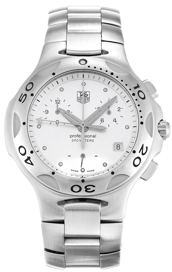 Tag Heuer Kirium Battery Operated Quartz Silver Mens Watch CL1111-BA0700 