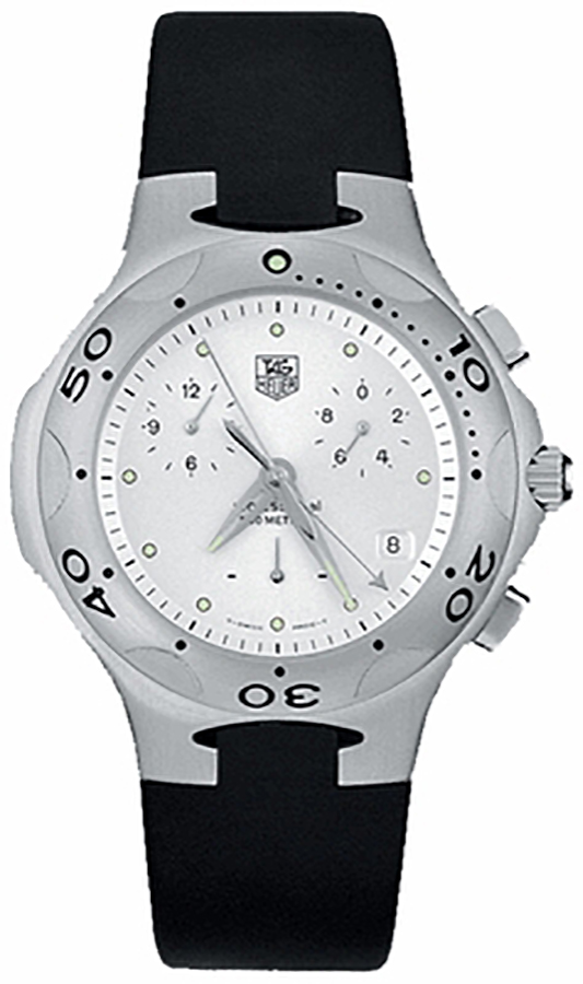 Tag Heuer Kirium Battery Operated Quartz Silver Mens Watch CL1111-FT6000 