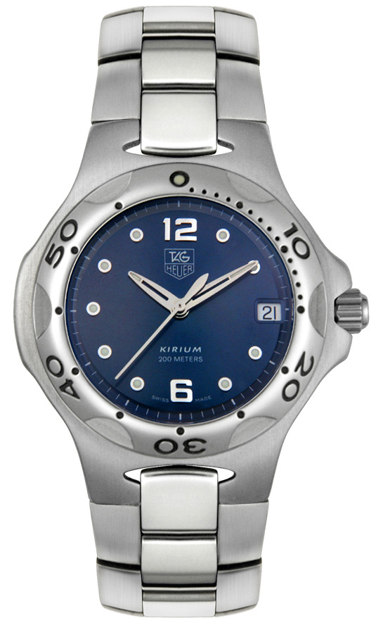 Tag Heuer Kirium Battery Operated Quartz Blue Mens Watch WL111F-BA0701 