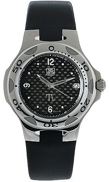 Tag Heuer Kirium Battery Operated Quartz Black Mens Watch WL1181-FT6000 