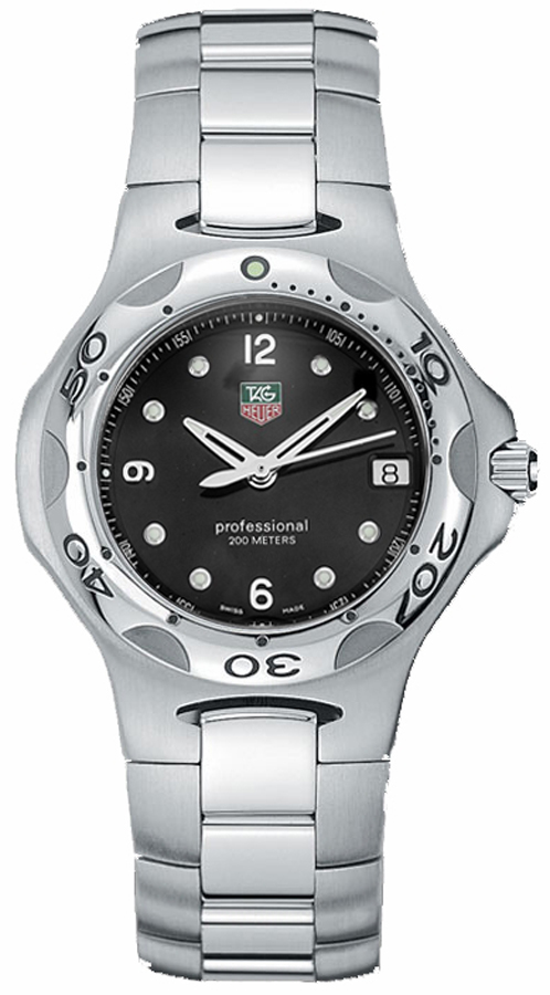 Tag Heuer Kirium Battery Operated Quartz Black Ladies Watch WL1212-BA0705 