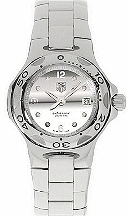 Tag Heuer Kirium 
Battery Operated Quartz Silver Ladies Watch WL131C-BA0710 