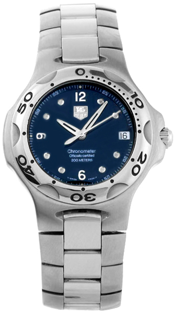 Tag Heuer Kirium Battery Operated Quartz Blue Mens Watch WL5113-BA0701 