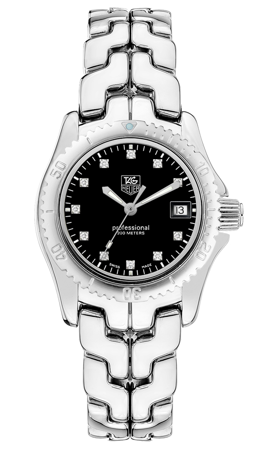 Tag Heuer Link 
Battery Operated Quartz Black Ladies Watch WT1317-BA0558 