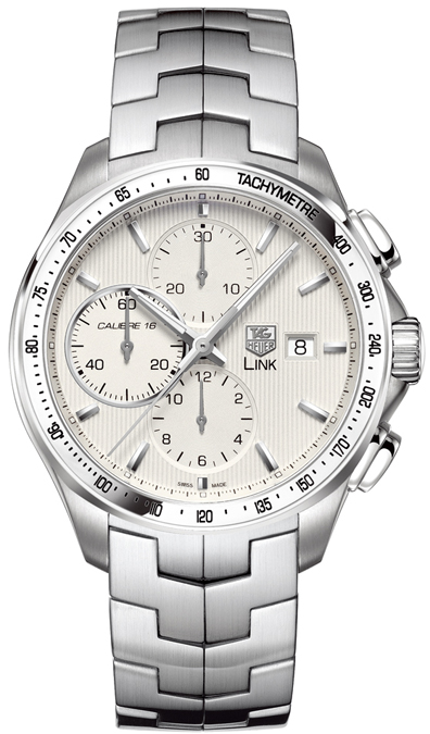 Tag Heuer Link Self winding Automatic Silver Mens Watch CAT2011.BA0952 