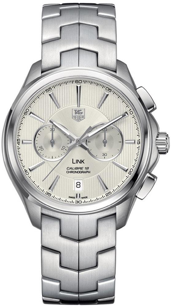 Tag Heuer Link Self winding Automatic Silver Mens Watch CAT2111.BA0959 