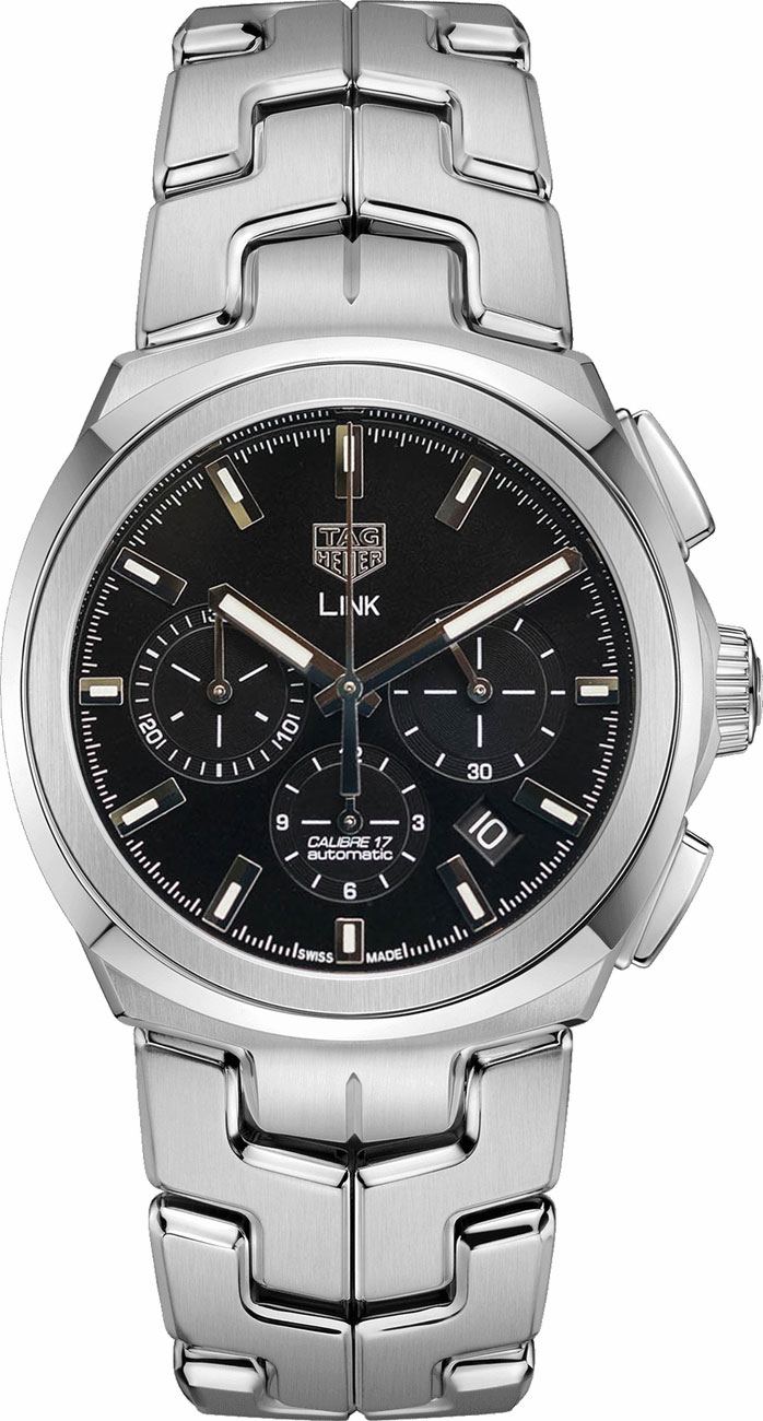 Tag Heuer Link Self winding Automatic Black Mens Watch CBC2110.BA0603 