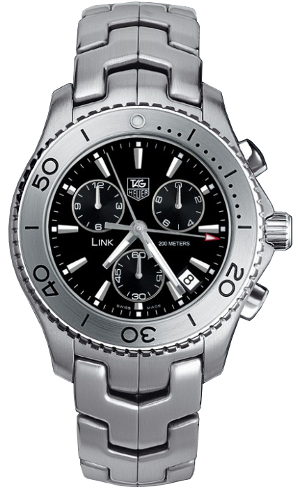 Tag Heuer Link Battery Operated Quartz Black Mens Watch CJ1110.BA0576 