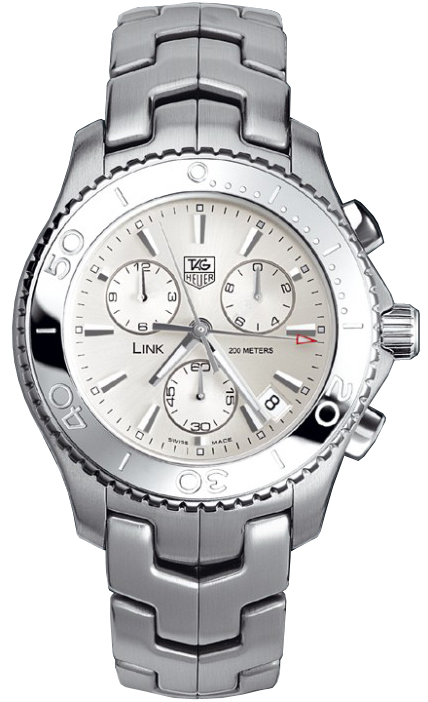 Tag Heuer Link Battery Operated Quartz Silver Mens Watch CJ1111-BA0576 