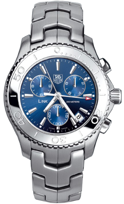 Tag Heuer Link Battery Operated Quartz Blue Mens Watch CJ1112.BA0576 
