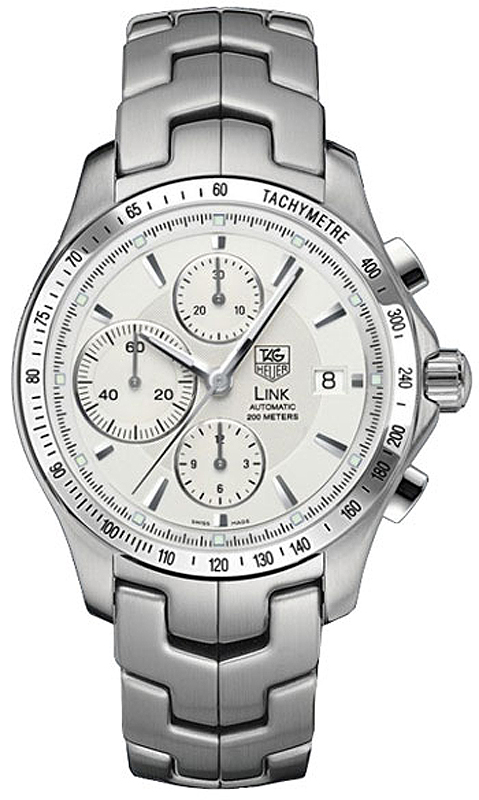 Tag Heuer Link Self winding Automatic Silver Mens Watch CJF2111.BA0594 
