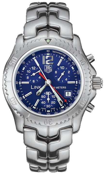 Tag Heuer Link 
Battery Operated Quartz Blue Mens Watch CT1110-BA0550 