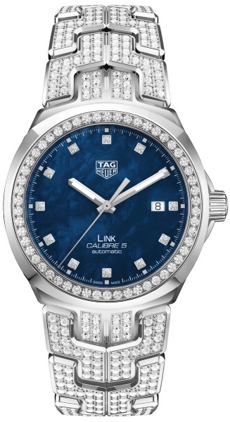 Tag Heuer Link Self winding Automatic Blue Mens Watch WBC2116-BA0660 