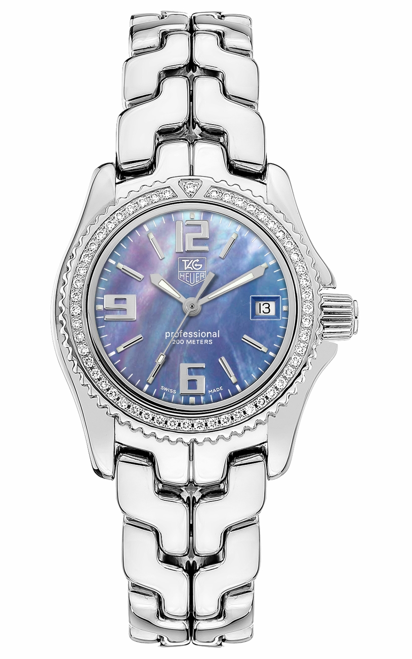 Tag Heuer Link 
Battery Operated Quartz Purple Ladies Watch WT131D-BA0558 