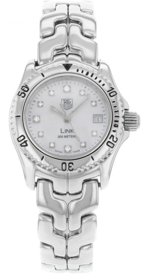 Tag Heuer Link 
Battery Operated Quartz White Ladies Watch WT1418-BA0561 