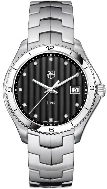 Tag Heuer Link 
Battery Operated Quartz Black Mens Watch WAT1112.BA0950 