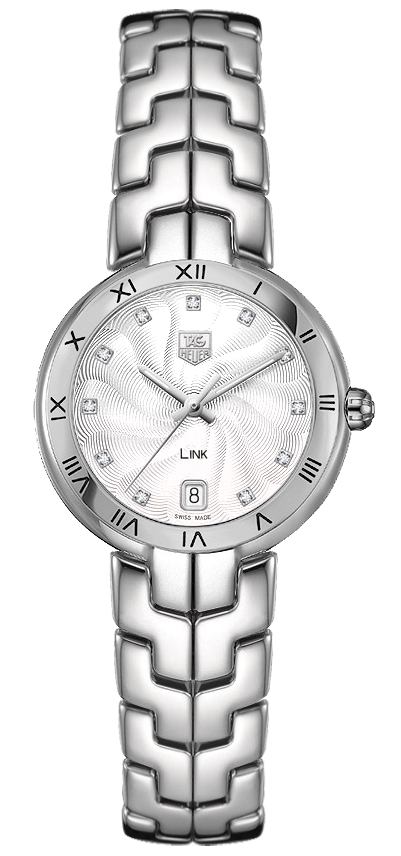 Tag Heuer Link Battery Operated Quartz Silver Ladies Watch WAT1311.BA0956 